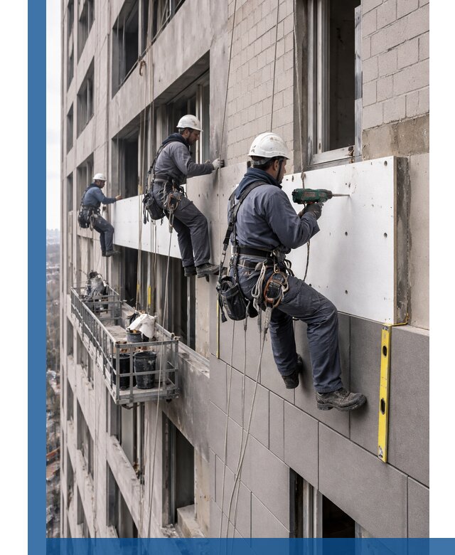 Монтаж фасадных термопанелей высокого качества в Междуреченске