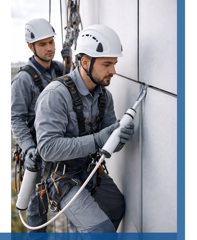 Герметизация швов вилатермом в Междуреченске от 606 р. | ВЫСОТНИК-Мжд