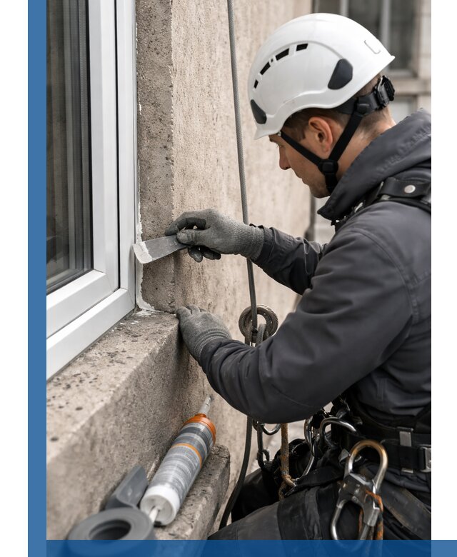 Герметизация монтажных швов окон в Междуреченске с гарантией качества