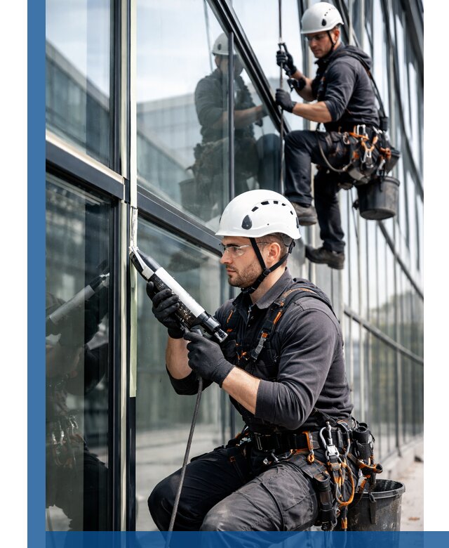 Герметизация витражных швов в Междуреченске для зданий и фасадов