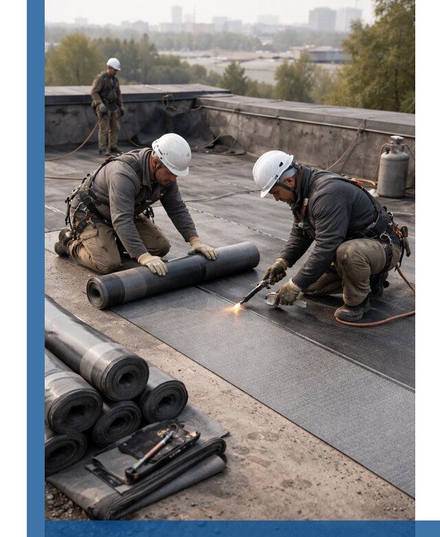 Монтаж мягкой кровли в Междуреченске профессионально и надежно