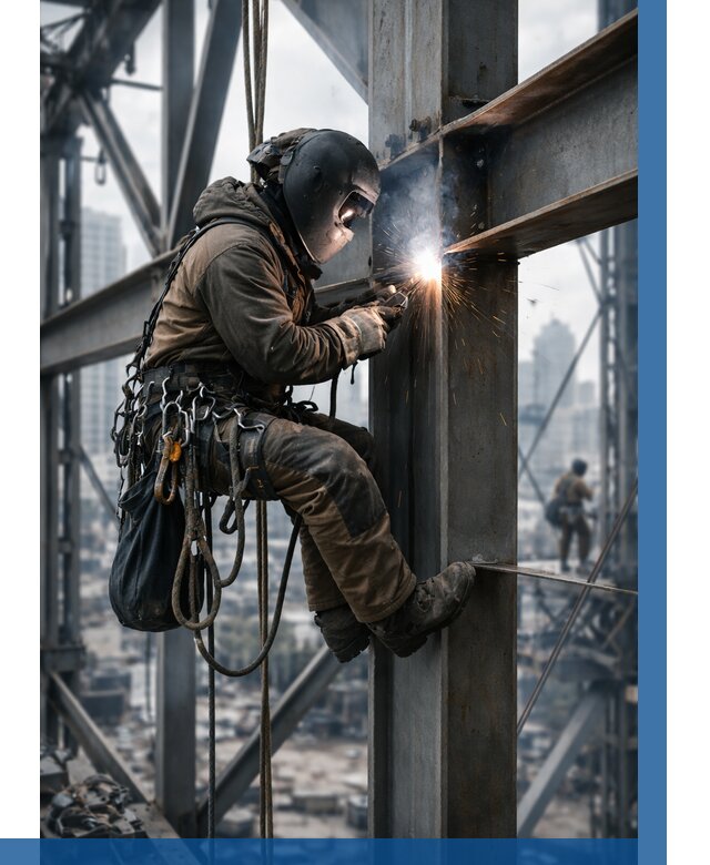 Высотные сварочные работы в Междуреченске от 3537 р. | ВЫСОТНИК-Мжд