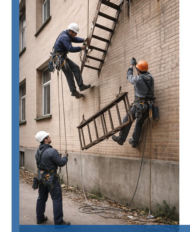 Демонтаж пожарной лестницы в Междуреченске быстро и безопасно