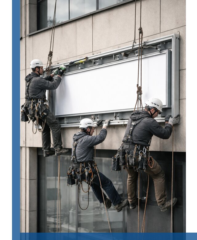 Профессиональный монтаж светового короба под ключ в Междуреченске