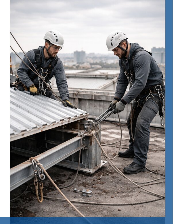 Демонтаж крышной установки в Междуреченске от 85893 р. | ВЫСОТНИК-Мжд