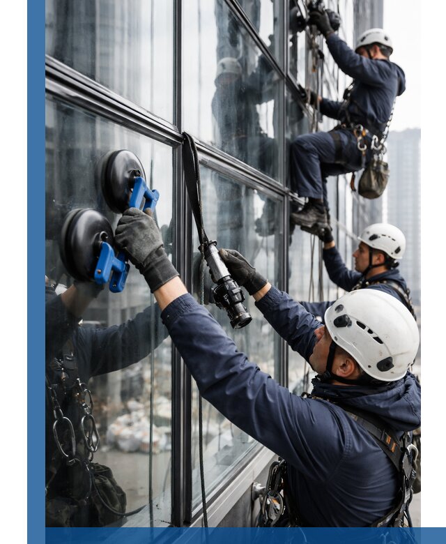 Радиусное остекление фасадов под ключ в Междуреченске с гарантиями