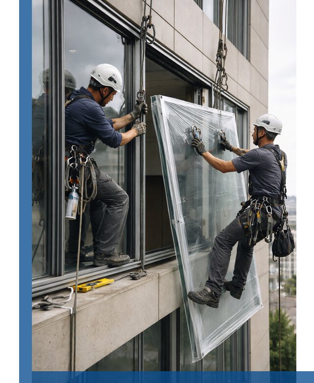Профессиональная замена стекла в витраже в Междуреченске с гарантией