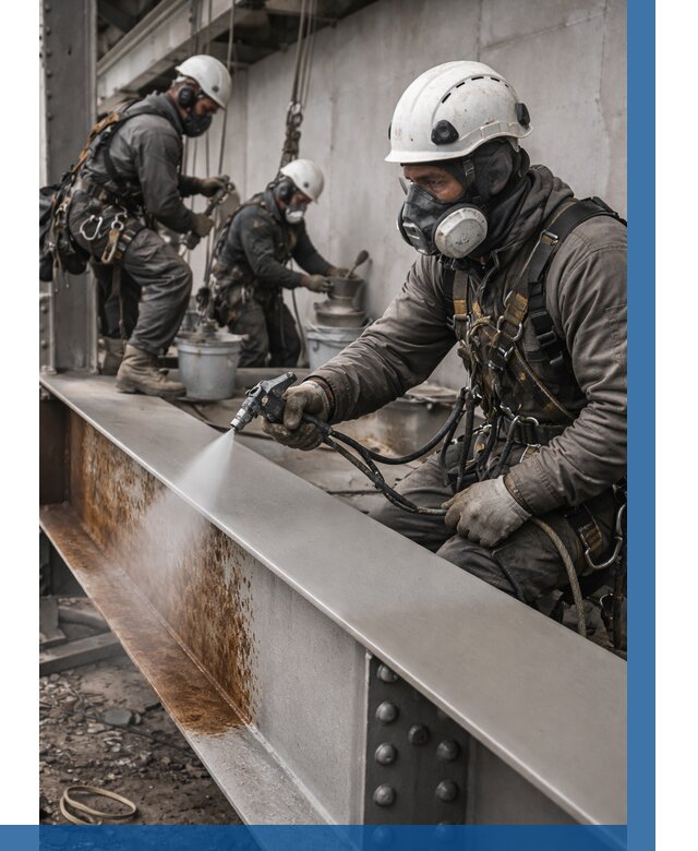 Антикоррозионная покраска металла в Междуреченске от 707 р. | ВЫСОТНИК-Мжд