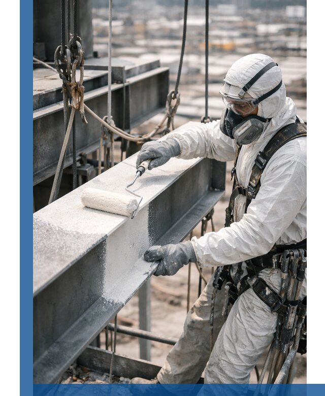 Профессиональная огнезащитная обработка металлоконструкций в Междуреченске