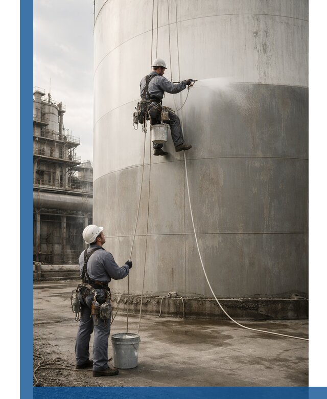 Покраска стальных резервуаров и емкостей в Междуреченске профессионально