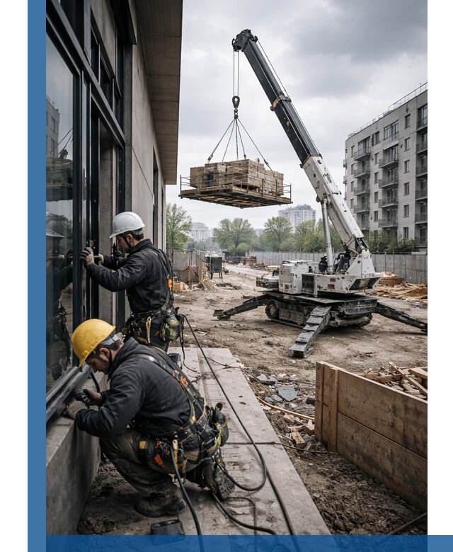 Аренда крана Пионер в Междуреченске для строительных работ