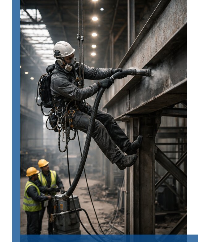 Обеспыливание конструкций в цехах промышленного производства в Междуреченске