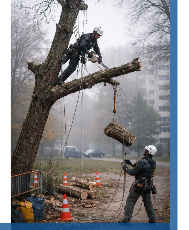 Удаление аварийных деревьев в Междуреченске от 15158 р. | ВЫСОТНИК-Мжд