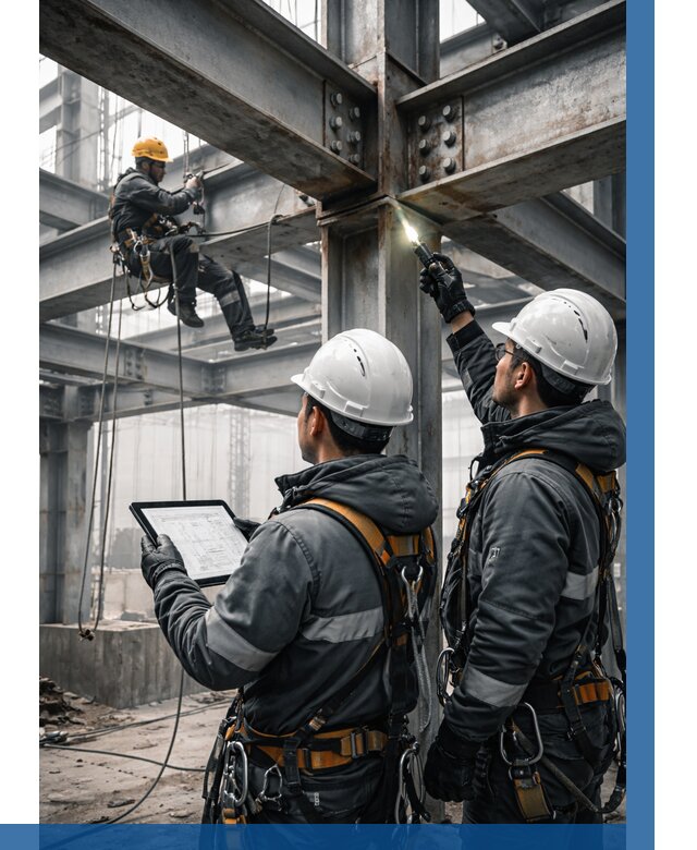 Обследование металлоконструкций в Междуреченске от 5558 р. | ВЫСОТНИК-Мжд